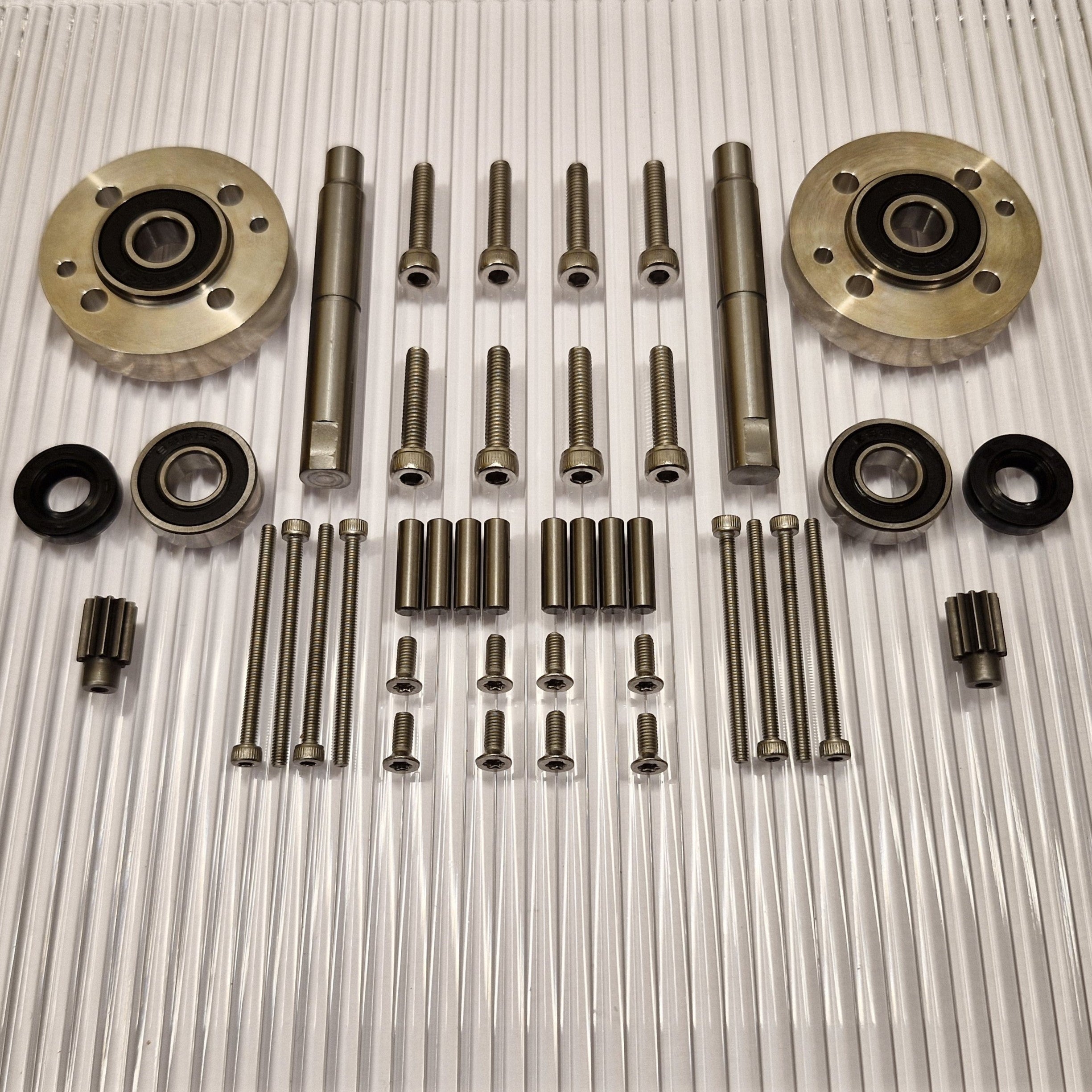 Reparationssæt til Husqvarna Automower 320 420 430X 440 450X 520 550 hjulmotor med forbedret lejesystem