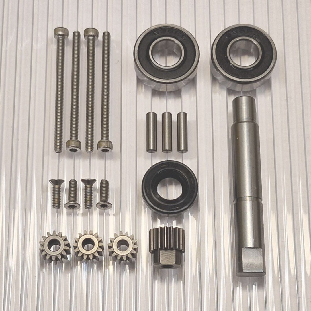 Hjulmotor reparationssæt til Husqvarna Automower 310 315 315X og Gardena Sileno med aksel 1 stk.