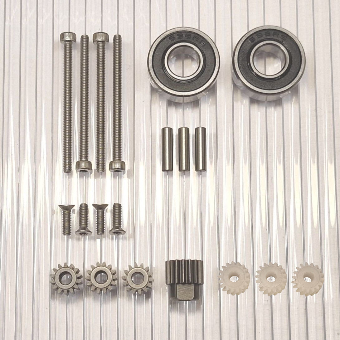 Reparationssæt til små maskiner uden pakning 1 stk. 3 stk. plastikgear